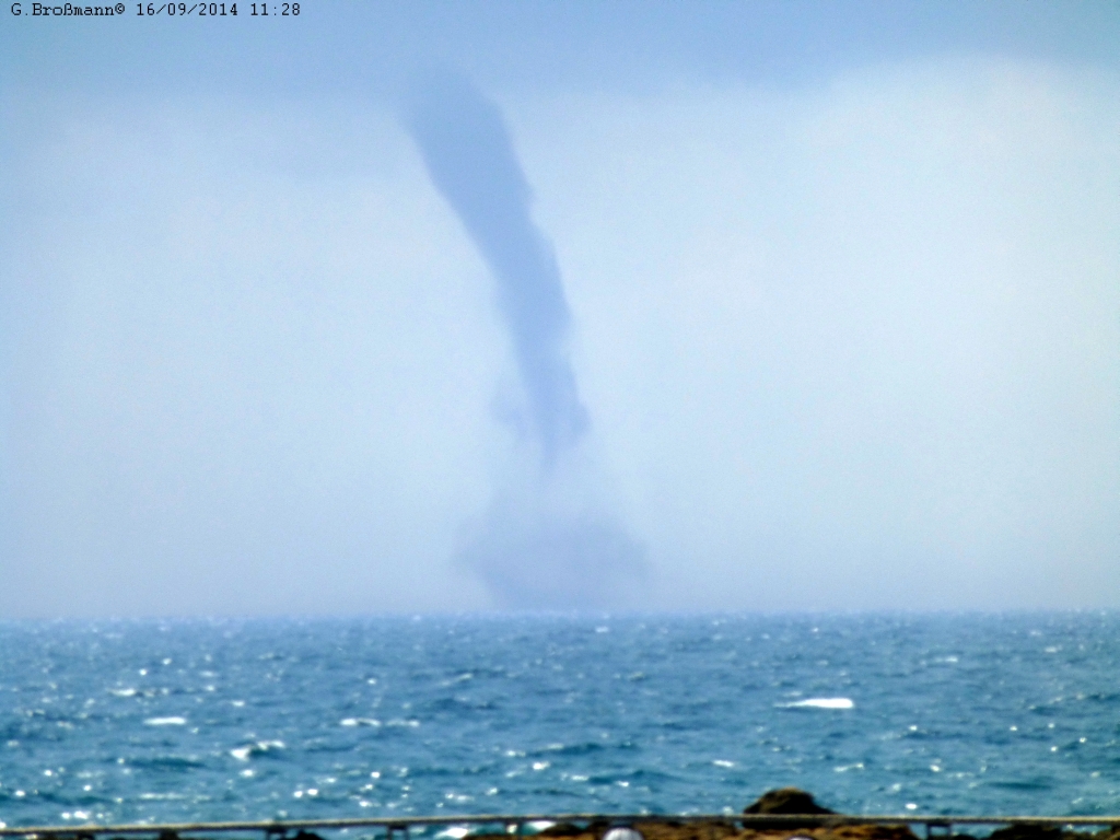 Tornadobeachtung bei Alanya 2014